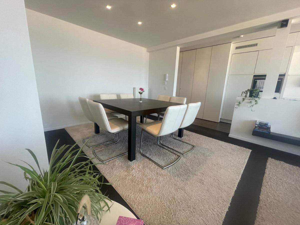 Luxe App - Zeedijk Mariakerke - Prachtig Zeezicht Apartment Oostende Bagian luar foto